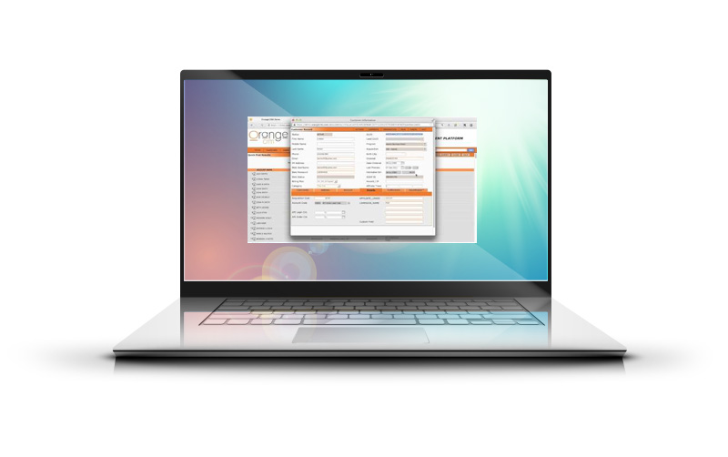 orange crm customer resource management modules